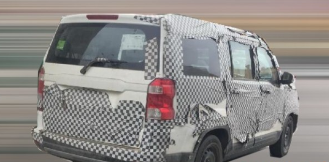 刚正硬朗车身 长安欧尚全新SUV谍照曝光