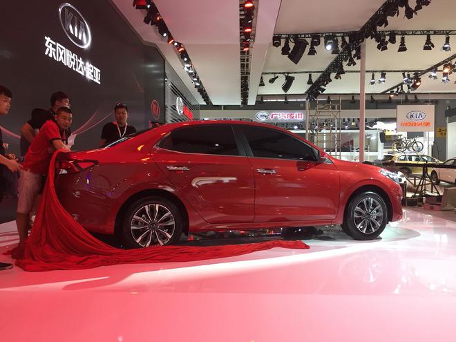 2017成都车展探馆：起亚全新福瑞迪