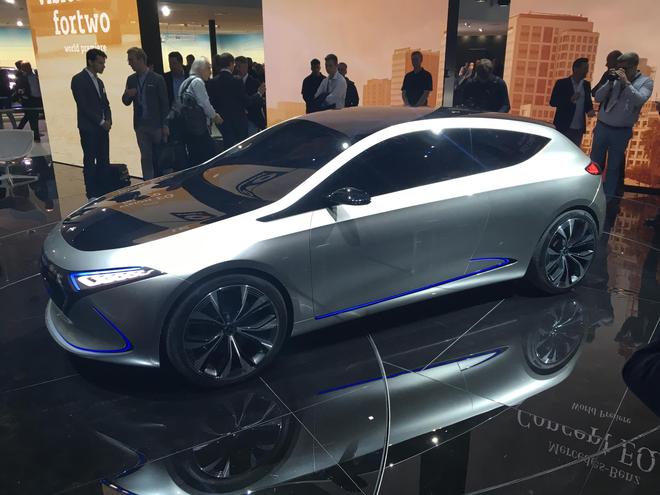 奔驰EQ A概念车亮相 将于2020年量产