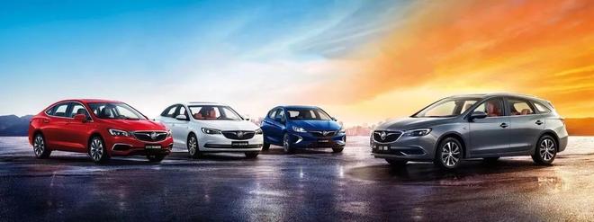 官方图片&nbsp;新车依次为：新威朗、新英朗、威朗GS和阅朗