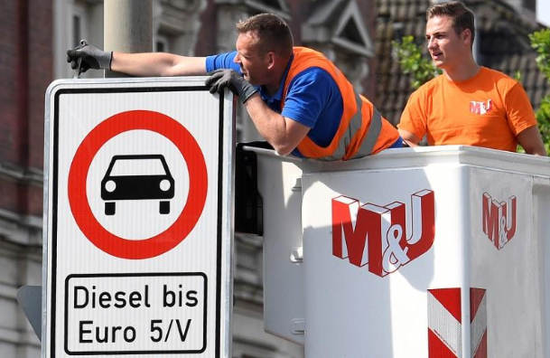 德国数个城市或将禁止130万辆老式柴油车上路