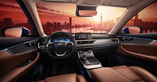 内饰三屏显示 全新一代瑞虎8内饰官图曝光