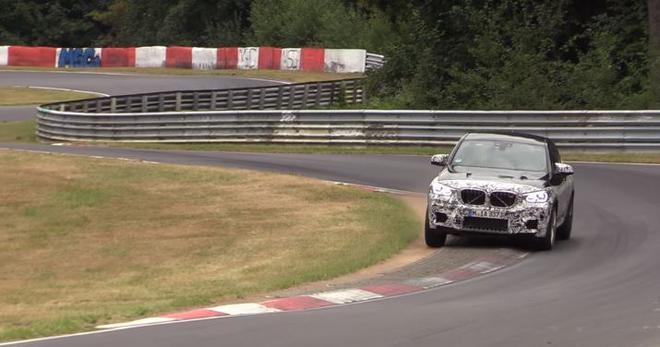 全新宝马X4 M谍照(图片来源网络)