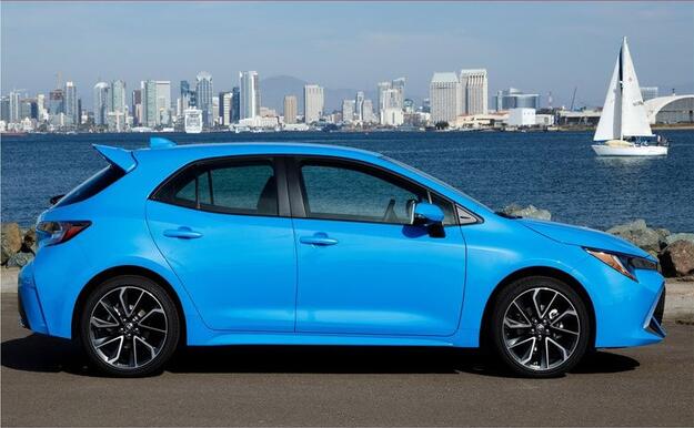 卡罗拉两厢版（图片来源网络）