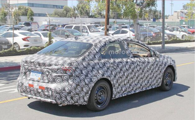 全新卡罗拉谍照（图片来源网络）