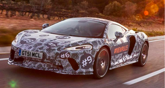 迈凯伦全新GT跑车预告图曝光 5月15日发布