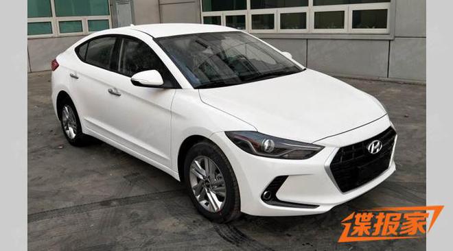 现代新款领动申报图 搭载1.4T/1.5L发动机