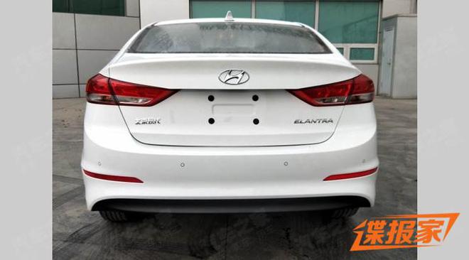 现代新款领动申报图 搭载1.4T/1.5L发动机