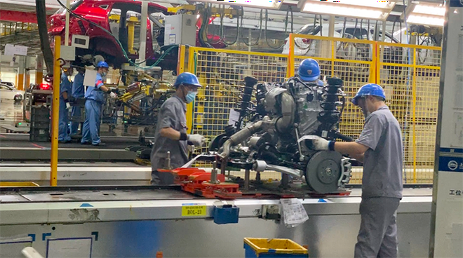 参观上汽郑州数字化工厂 探索荣威iMAX8安全品质背后的秘密