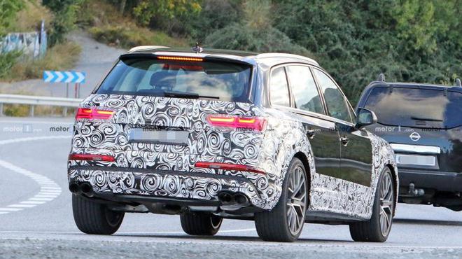 新款奥迪SQ7谍照(图片来源网络)