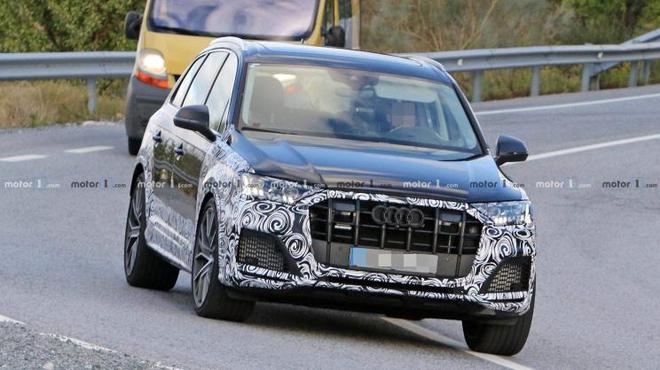 新款奥迪SQ7谍照(图片来源网络)