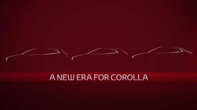 全新卡罗拉三厢版预告图发布 广州车展亮相