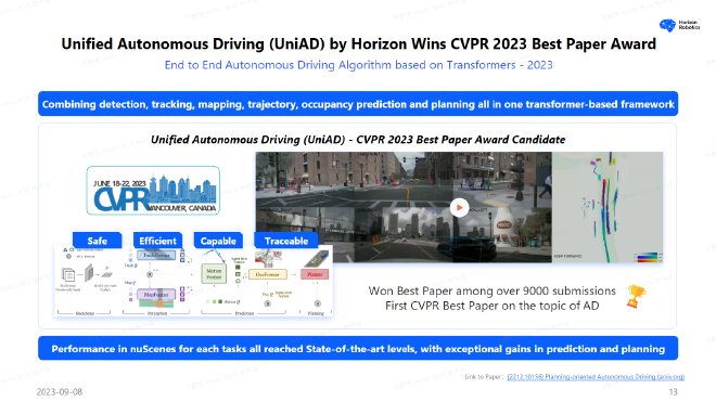 2023世界新能源汽车大会 IAA MOBILITY专场 地平线创始人&CEO 余凯博士演讲