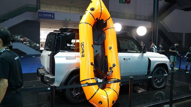 2024成都车展：iCAR 03T正式上市