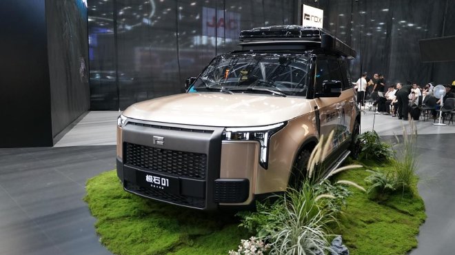 2024广州车展探馆：极石01猎鹰版