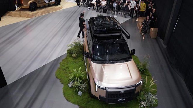 2024广州车展探馆：极石01猎鹰版