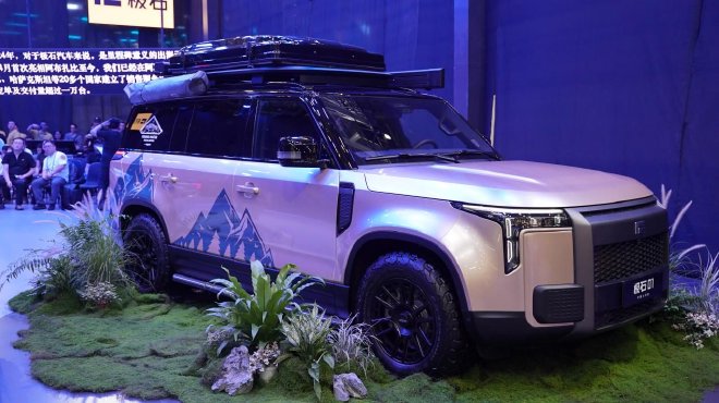 2024广州车展探馆：极石01猎鹰版