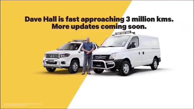 [戴夫团队驾驶上汽大通车辆的总里程，已经快达到300万公里了]