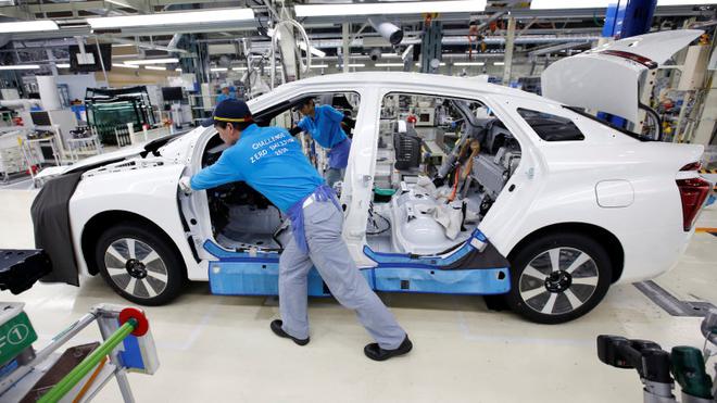 北海道地震后 丰田变速箱厂恢复生产