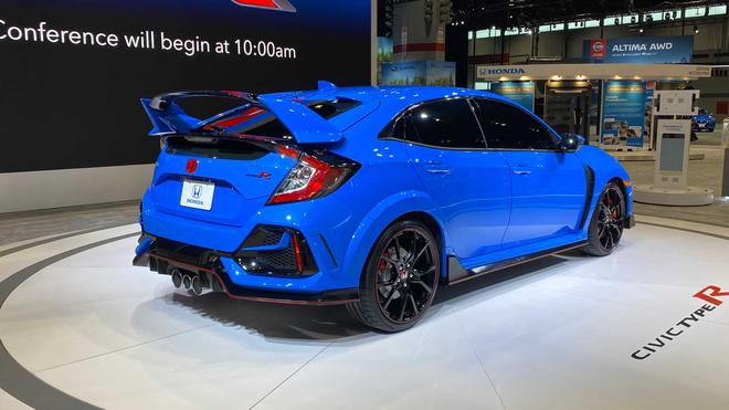 2020款本田思域Type R信息公布 海外售价约26.6万起