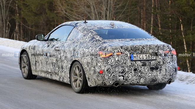 全新一代宝马4系最新效果图曝光 巨大双肾格栅太扎眼