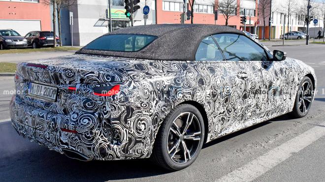 2021款宝马4系敞篷版谍照曝光 年内发布