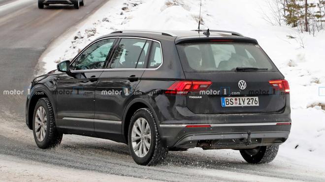 2021款途观GTE插电式混动版谍照曝光