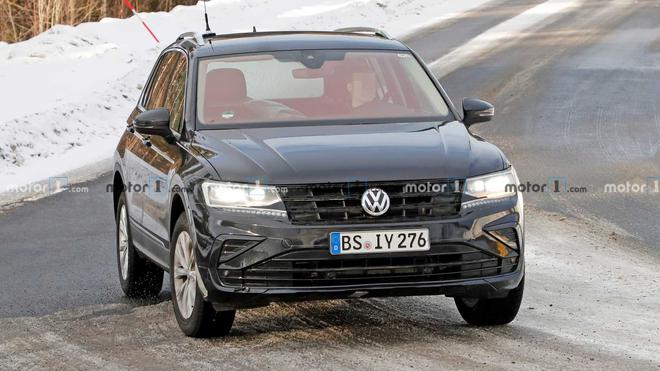 2021款途观GTE插电式混动版谍照曝光