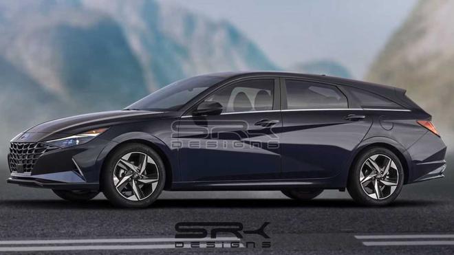 第7代Elantra Wagon旅行版效果图