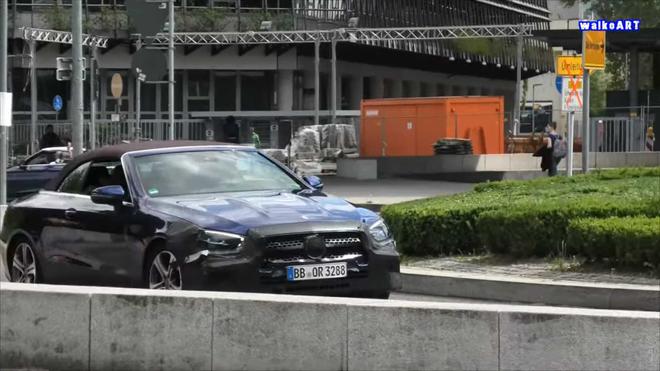 小改款奔驰E级敞篷版谍照曝光 即将正式发布