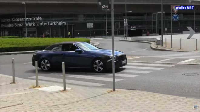 小改款奔驰E级敞篷版谍照曝光 即将正式发布