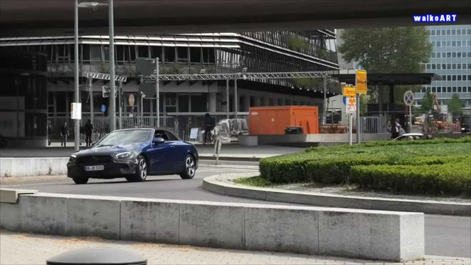 小改款奔驰E级敞篷版谍照曝光 即将正式发布