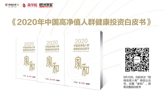 《2020中国高净值人群健康投资白皮书》 正式发布
