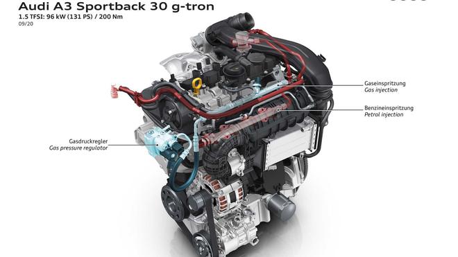 全新奥迪A3 G-Tron天然气版发布 高效率降排放/约24.7万起售