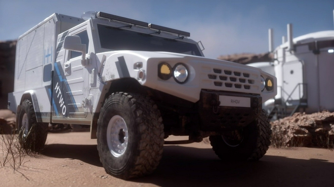 应急救援车（RHGV）可利用氢燃料电池为处于偏远崎岖地区的车辆提供充电救援