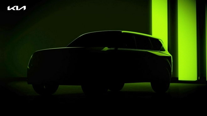 起亚EV9旗舰电动SUV概念版11月12日全球首发