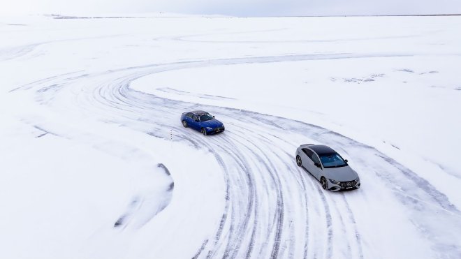 与冰雪的较量 2024梅赛德斯-奔驰冰雪试驾