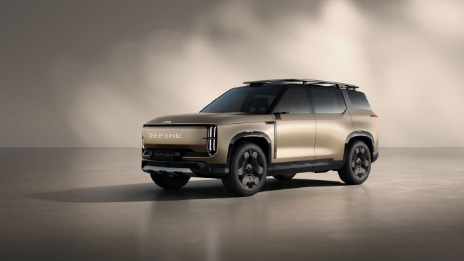 2025上海车展：江汽DEFINE平台原型车亮相