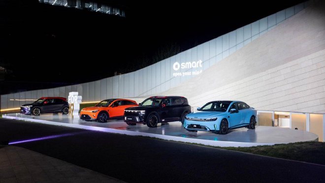smart品牌之夜：精灵2号概念车、精灵6号联袂登场