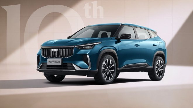 定位10万级家用SUV 全新博越十周年冠军版官图发布