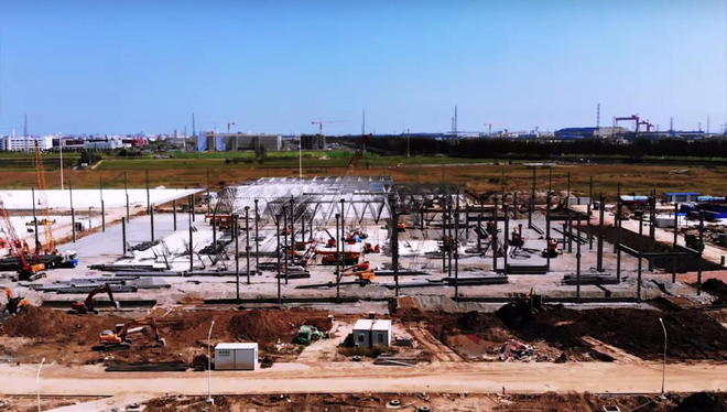 消息称特斯拉正在中国迅速建设“电池工厂”