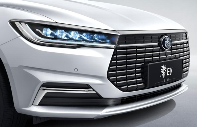 全新比亚迪秦EV细节官图曝光 家族设计