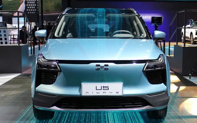 NEDC续航503km 爱驰U5成都车展公布预售价