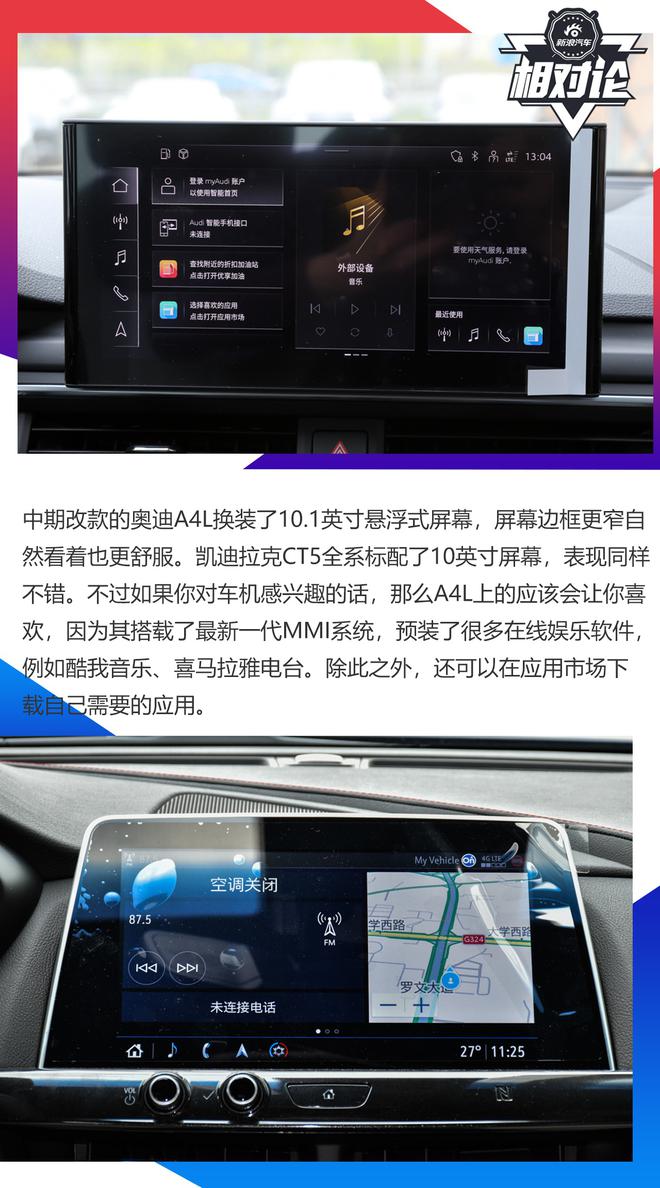 还在这俩车间犹豫不决？奥迪A4L对比凯迪拉克CT5