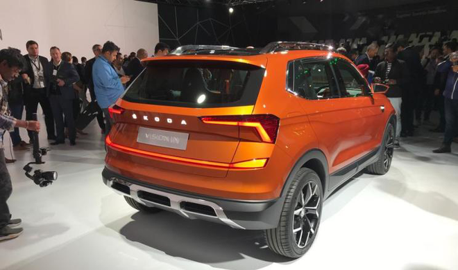 造型前卫 斯柯达VISION IN概念车亮相