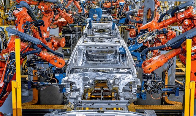 常熟生产基地全铝车身车间