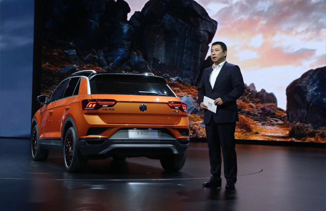 一汽-大众首款SUV T-Roc SOP下线 拉开SUV时代的序幕