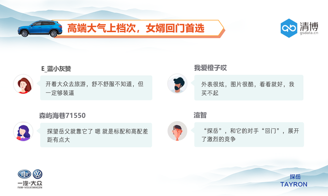 新车货架|数说推出探岳的真实目的 一款专门看岳父岳母的车