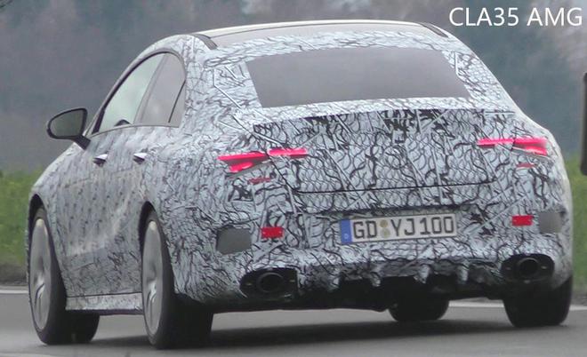 奔驰全新CLA45/35 AMG路试谍照曝光