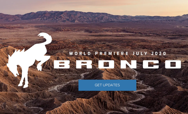福特确认Bronco将在7月发布 竞争对手直指牧马人